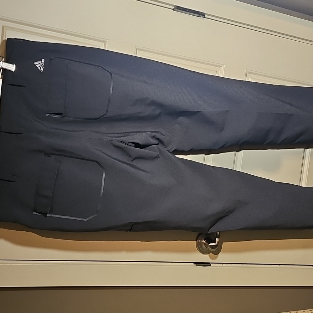 ADIDAS- MEN'S PERFORMANCE GOLF PANTS SIZE 34X34L charcoal-Grey - Picture 6 of 8